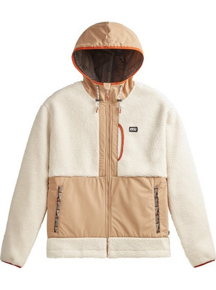 Picture Pemberton Ανδρική Ζακέτα Fleece με Κουκούλα και Φερμουάρ MSW408 Tofu