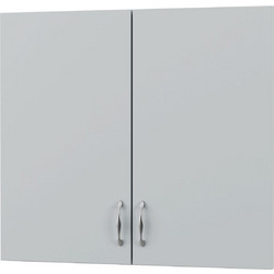 Άνω Πορτάκια Modest Γκρι 80x72x1.6cm