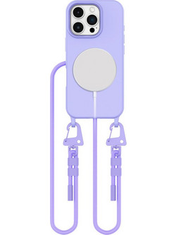 Tech-Protect MagNecklace MagSafe Case with Lanyard for iPhone 16 Pro Max - Purple