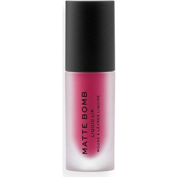 Makeup Revolution Matte Bomb Burgundy Star Long Lasting Liquid Κραγιόν 4.6ml