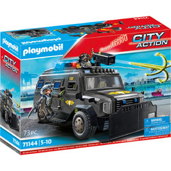 Playmobil City Action Θωρακισμένο Όχημα Ειδικών Δυνάμεων για 5-10 Ετών 71144