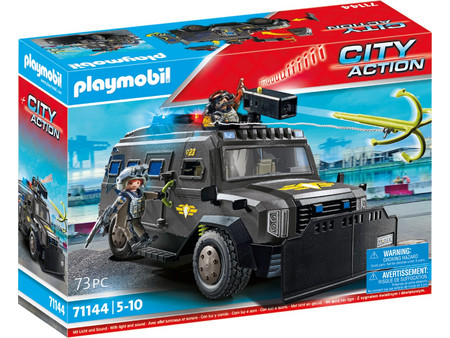 Playmobil City Action Θωρακισμένο Όχημα Ειδικών Δυνάμεων για 5-10 Ετών 71144