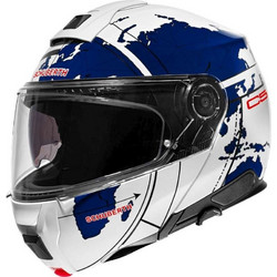 Schuberth C5 Globe Blue Κράνος Μηχανής Flip-Up 1700gr