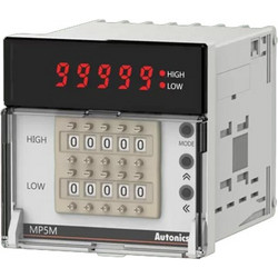 ΜΕΤΡΗΤΗΣ ΠΑΛΜΩΝ 72X72 100-240VAC RELAY/NPN MP5M-42 AUTONICS