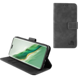 Lime Essential Magnet Book Stand Clip Θήκη (Honor Magic 6 Pro 5G) Grey