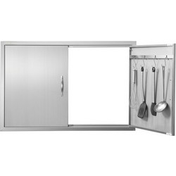 Πόρτα BBQ Νησίδας 990x660 mm Ανοξείδωτη VEVOR για Εξωτερική Κουζίνα SMMBSCJMYS39MAF9XV0