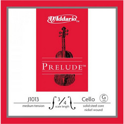 D'Addario Prelude J1013 Χορδή Τσέλου G Nickel Plated Steel Medium Tension