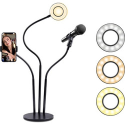 RING LIGHT ME ΤΡΙΠΛΗ ΒΑΣΗ LIVE S