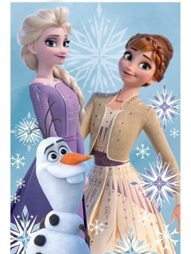 Παιδική Κουβέρτα Fleece Disney Frozen Olaf 100 x 150 εκ. (350151)