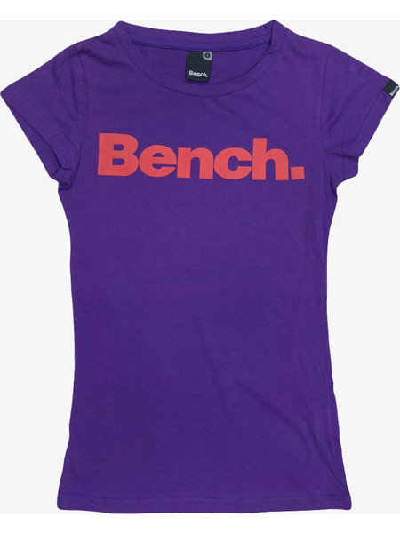 BENCH Women Dot logo T-Shirt - PURPLE - 1019-1028-2001-PRPL