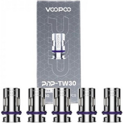 VOOPOO PnP coils TW15/TW20/TW30 - 5τμχ - TW30 0.20Ω 28-36W