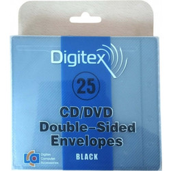 Digitex Φάκελοι Διπλής Όψης CD/DVD