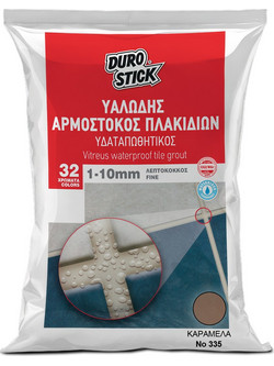 Υαλώδης Αρμόστοκος Πλακιδίων 5kg Durostick Durogrout Καραμέλα - No335
