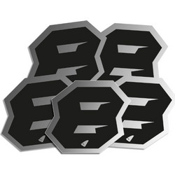 ΑΥΤΟΚΟΛΛΗΤΑ ΜΗΧΑΝΗΣ MOTOCROSS & ENDURO RACING Νo. 8 ΜΑΥΡΟ - ΑΣΗΜΙ UFO AD02481-KS8