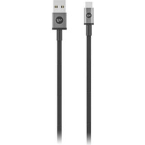Mophie Braided USB 2.0 to micro USB Cable Μαύρο 1m (409903212)