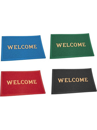 Πατάκι Χαλάκι Welcome 57x37cm Homie 101318 - Μαύρο