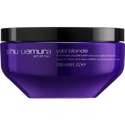 Shu Uemura Yubi Blonde Anti-Brass Purple Balm Μάσκα Μαλλιών για Προστασία Χρώματος για Βαμμένα Μαλλιά 200ml