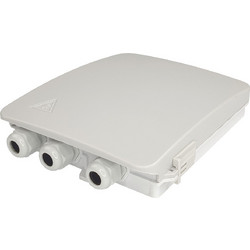 Fiber optic Terminal Box 1in/2out 8 LC/DX or SC/SX P65 Dataconnect (0908060)