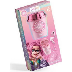 WIRELESS EARPODS WOW GENERATION PINK (88754)