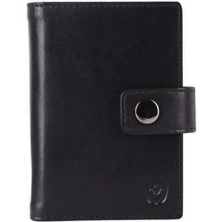 VALENTA CARD WALLET LEATHER LUXE BLACK 588386