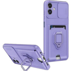 Bodycell Multifunction Θήκη με Λουράκι Λαιμού Purple (Samsung Galaxy A06)