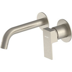BRUNO μπαταρία νιπτήρα M61615-273, εντοιχισμού, αναμεικτική, ασημί