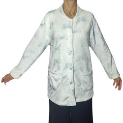 Christies Γυναικεία Ρόμπα Χειμωνιάτικη Fleece Λευκή