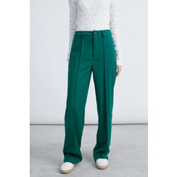 24Colours Womens Trousers In Green