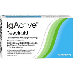 IgActive Respiraid 30 Κάψουλες