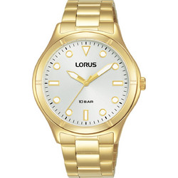 Lorus Γυναικείο Ρολόι με Χρυσό Μεταλλικό Μπρασελέ RG248VX9