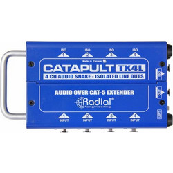 RADIAL TX4L Catapult 4-Channel Cat 5 Audio Snake