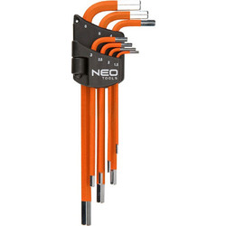 NEO TOOLS Κλειδιά άλλεν μακριά 1.5-6mm S2 σετ 7τεμ 09-517