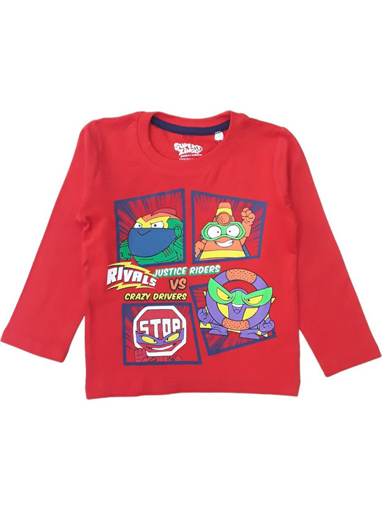 Nickelodeon Zing Stop Μπλούζα Μακρυμάνικη Κόκκινη 8020245