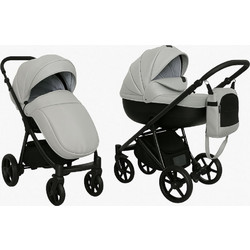 Mikrus Viva Καρότσι Μωρού 3 σε 1 Eco Leather Grey 12