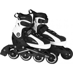 Spokey Ori Inline Αυξομειούμενα Rollers Ενηλίκων Μαύρα Λευκά