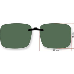 T.COOK Πρόσθετο Ηλίου 5004277 G-15 60x48 με σταθερή βάση - Polarized