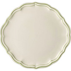 Πιατέλα Για Κέικ Filet Green Faience Gien (31.7 cm)