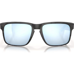 Oakley OO9102 T9 Ανδρικά Γυαλιά Ηλίου Τετράγωνα Μεταλλικά Μαύρα με Μπλε Καθρέπτη Φακό