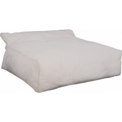 ΠΟΥΦ YAMIN 2ΑΤΟΜΩΝ ΜΕ TEXTILENE 600gr/m2 2X1 ΛΕΥΚΟ HM5773.11 140x140x40-60Υεκ