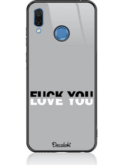 Fuck You or Love You Θήκη Κινητού Σχέδιο 50008 - Honor, Honor Play, Tempered Glass Case