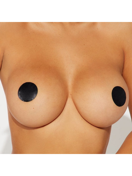 Just The Spot Nipple Pasties - Stickers Black OS
