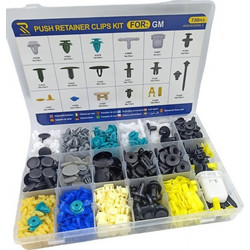 Πλαστικά push pin clips αυτοκινήτου σετ 730τμχ W10058-1