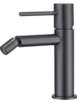 Μπαταρία Μπιντέ Αναμεικτική Imex Monza Black Gun Metal PVD (BDM039-2BGM)