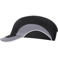 Κράνος-Καπέλο HardCap A1 Γείσο 5cm Μαύρο - Γκρι