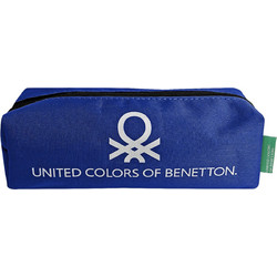Benetton United Colors Κασετίνα Βαρελάκι Μπλε 1015F-9306B