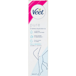Veet Pure Αποτριχωτική Κρέμα για Ευαίσθητες Επιδερμίδες 200ml