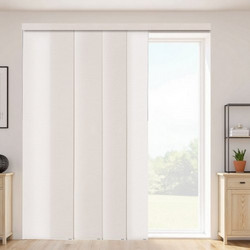 Περσίδες VEVOR Panel Track με επεκτάσιμο οδηγό 116 έως 218 cm Πλάτος Κόψιμο στο Φως Καφέ