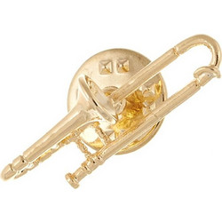 Art of Music Pin Trombone