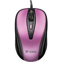 Yenkee YMS 1025PK Quito Ενσύρματο Ποντίκι Pink