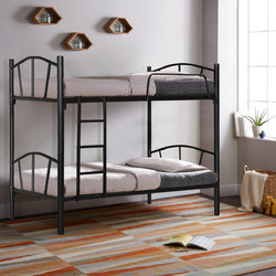 HomeMarkt Παιδικό Κρεβάτι Κουκέτα Μονό για Στρώμα 90x190cm HM328.01